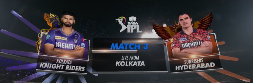 IPL 2024 | KKR and SRH Match