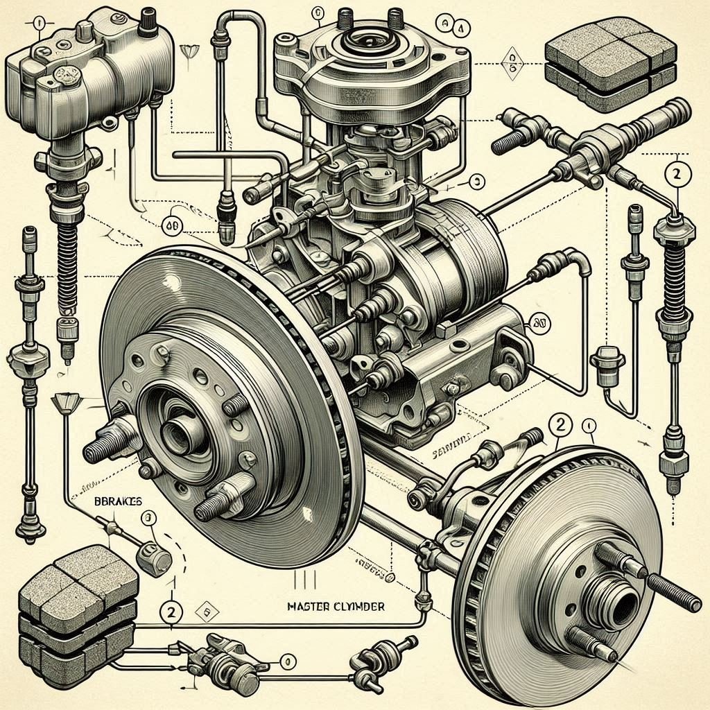 Hydraulic Brake System kya hota hai