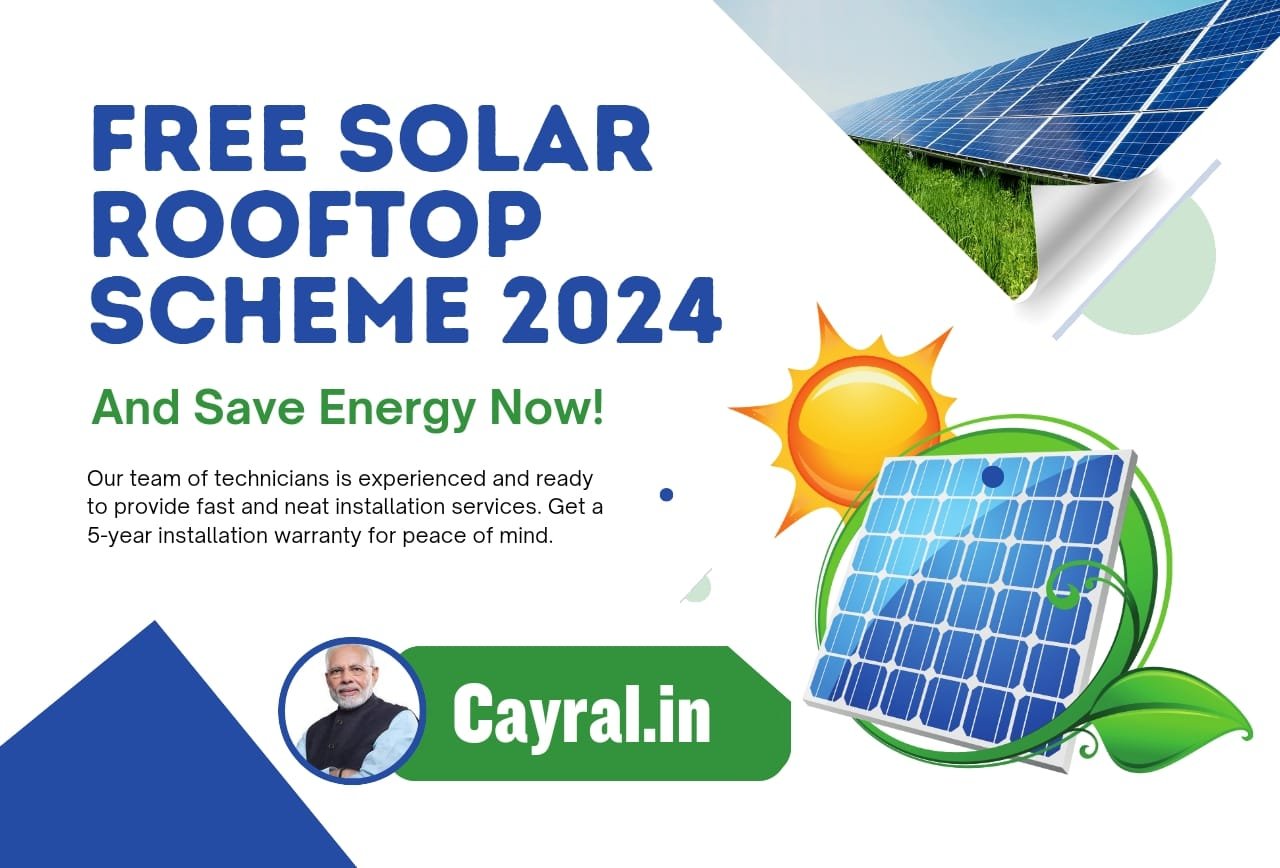 Free Solar Rooftop Scheme 2024
