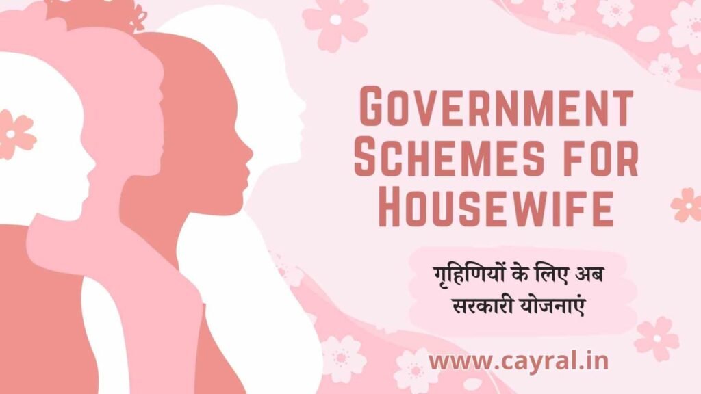 Government Schemes for Housewife