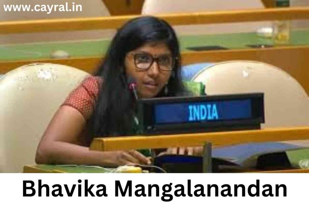 Indian Diplomat Bhavika Mangalanandan
