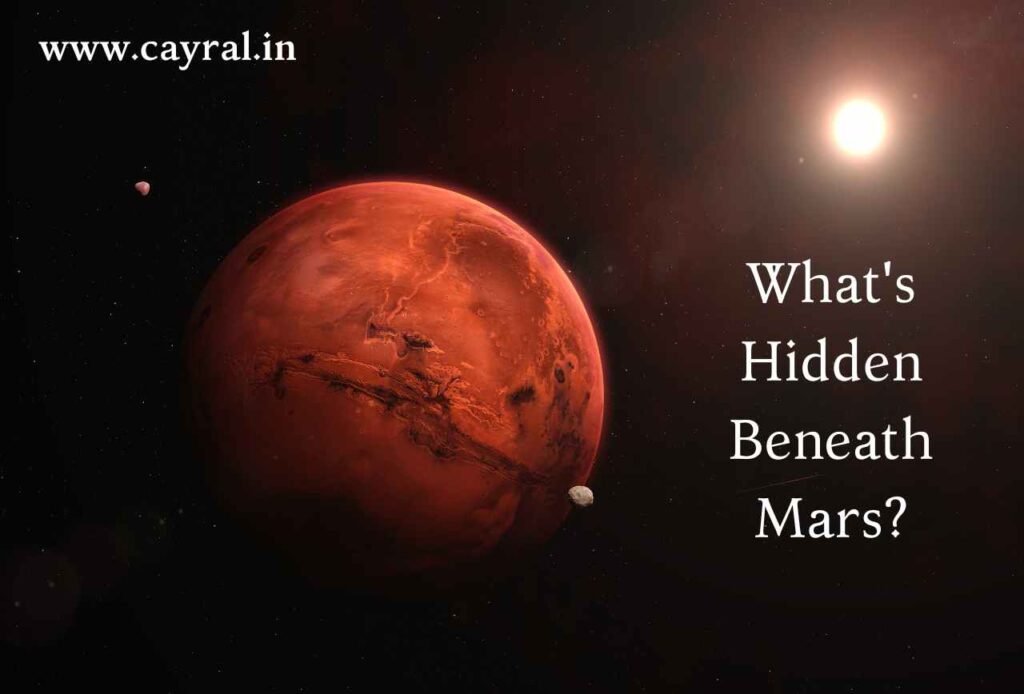 What’s hidden beneath Mars