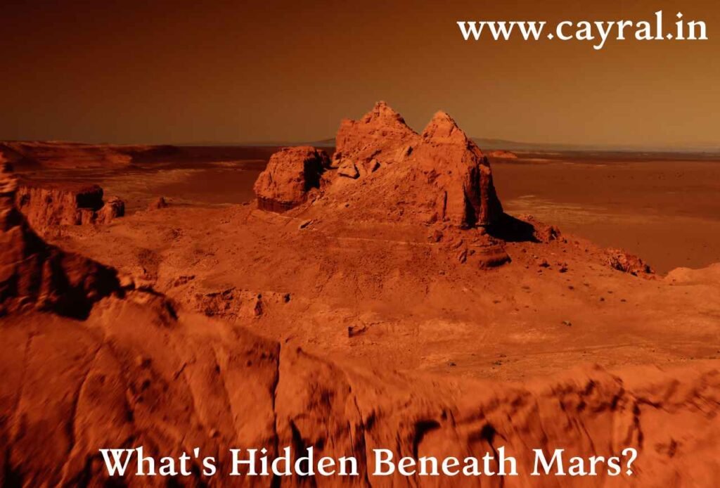What’s hidden beneath Mars