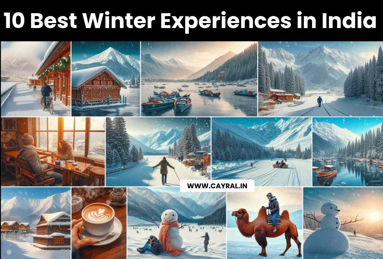 10 Best Winter Experiences in India: मनाली में बर्फबारी का आनंद, औली में स्कीइंग