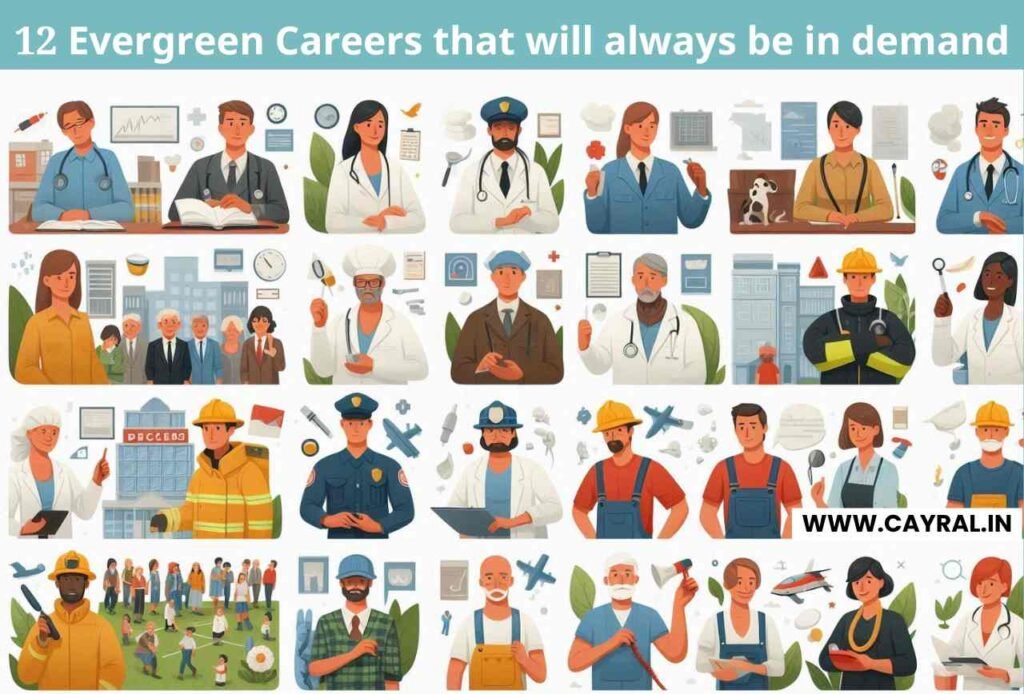 12 Evergreen Careers that will always be in demand
