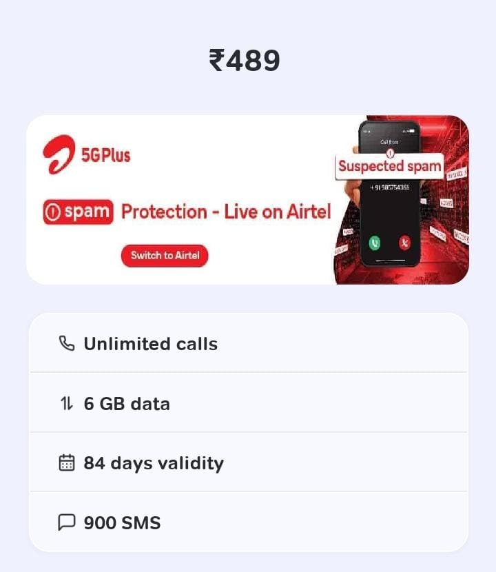Airtel cheapest Recharge: एयरटेल का सबसे सस्ता रिचार्ज ₹5 प्रति दिन उठाए लाभ, करें रिचार्ज Blog | Cayral Airtel's cheapest recharge is ₹5 per day