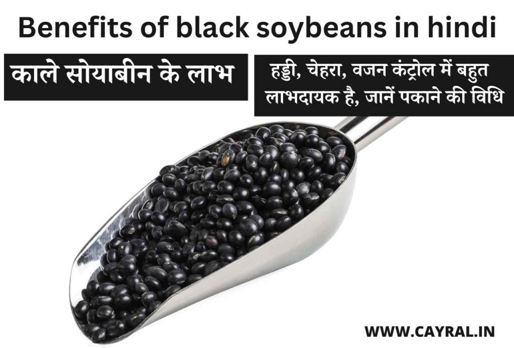 Benefits of Black Soybeans in hindi