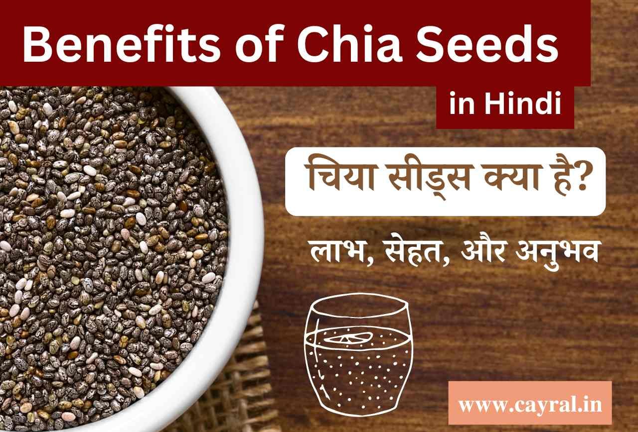 Benefits of Chia Seeds in Hindi | चिया सीड्स क्या है? लाभ, सेहत, और अनुभव