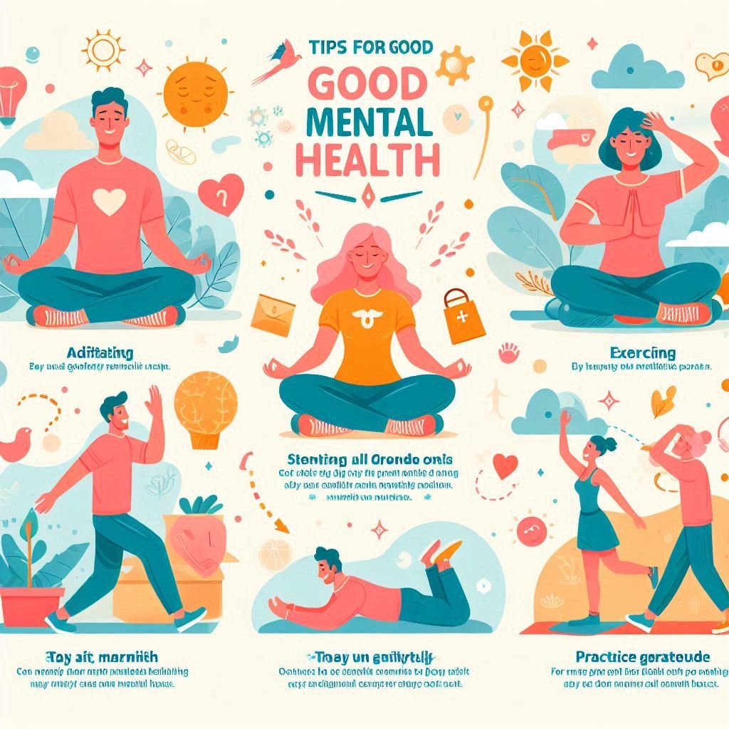 Tips for Good Mental health in Hindi