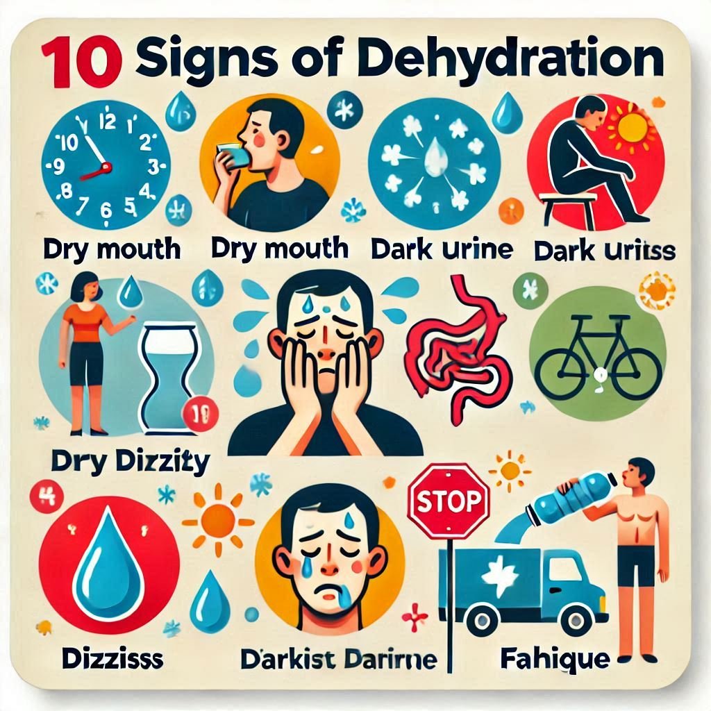 10 signs of dehydration to not ignore