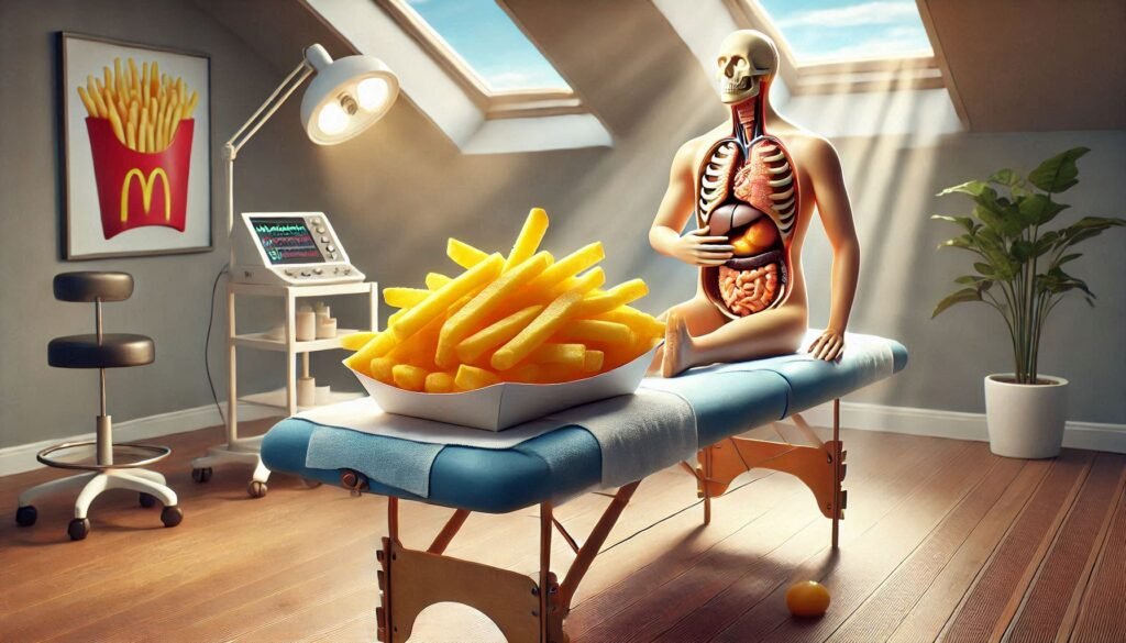 Side effects of eating French fries