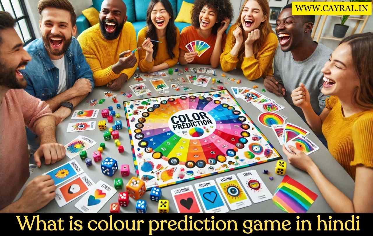 What is colour prediction game in hindi