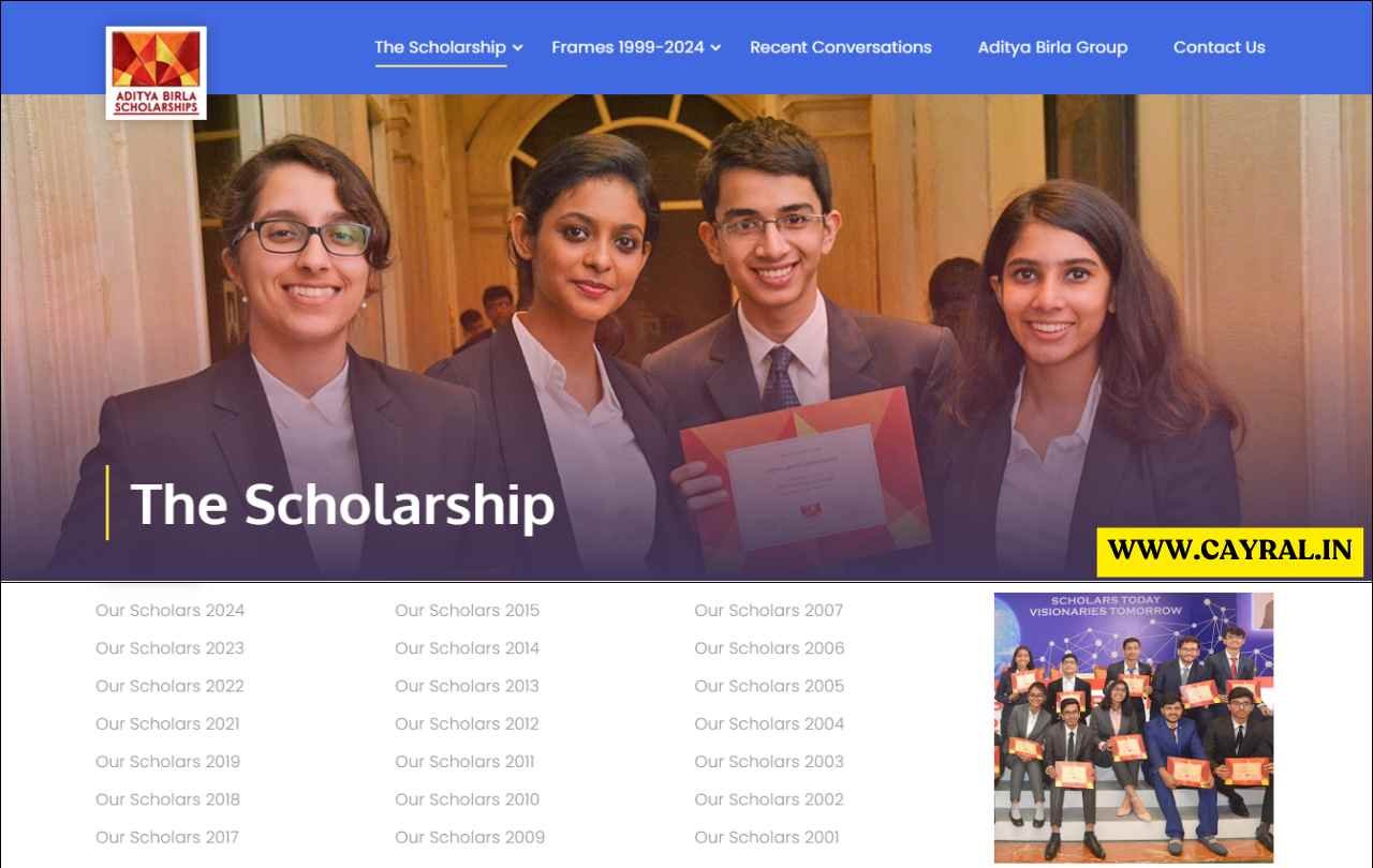 Aditya Birla Foundation Scholarship 2025 Apply Online