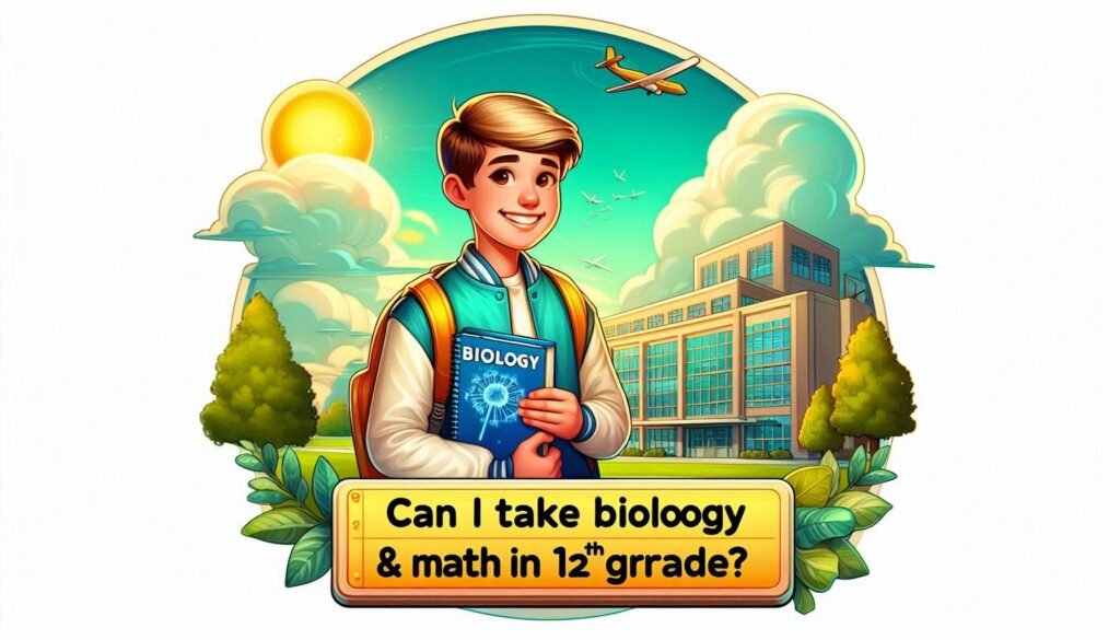 Can I take bio and math in 12th