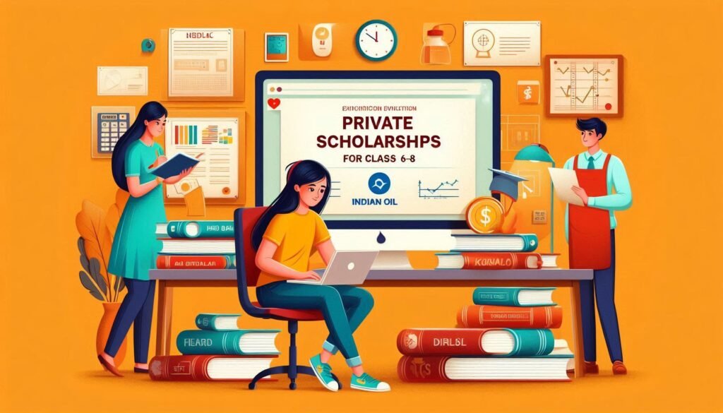 Private Scholarships for Class 6 to 8 Students in India