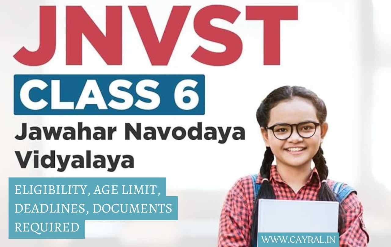 Jawahar Navodaya Vidyalaya Selection Test 2025 Apply